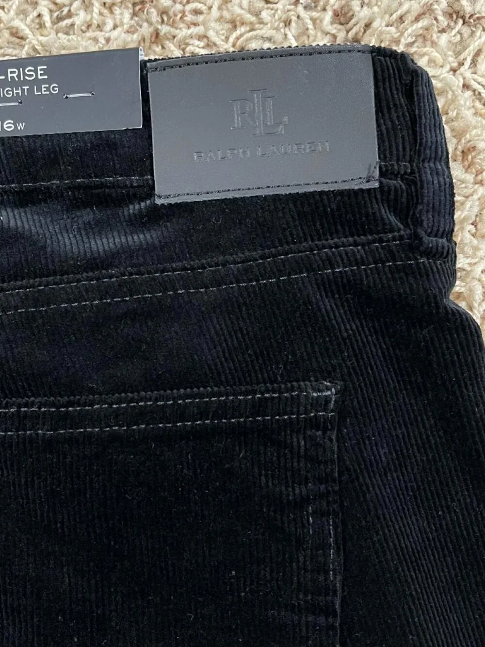Lauren Ralph Lauren texture corduroy back